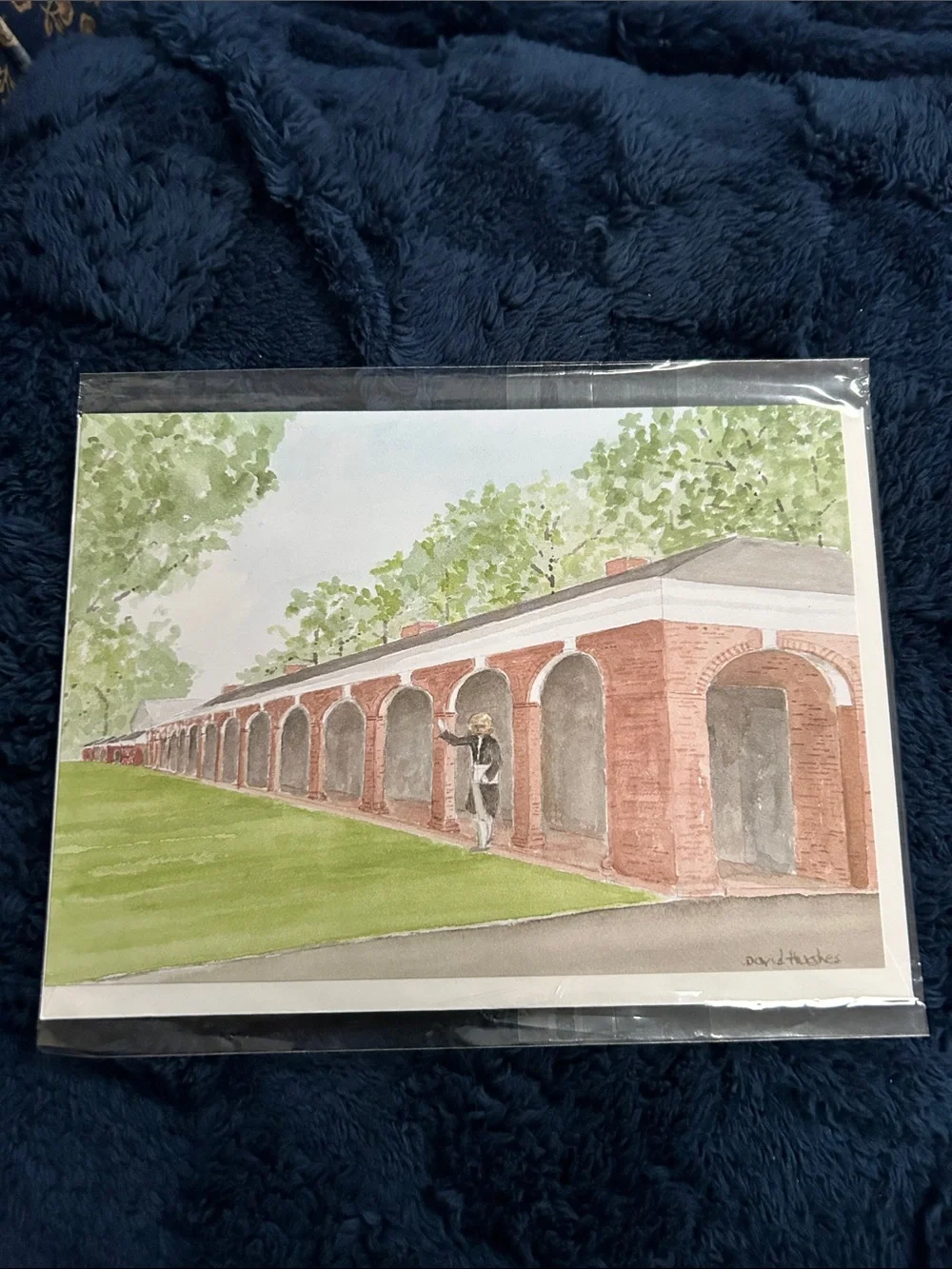 University of Virginia inch notecards